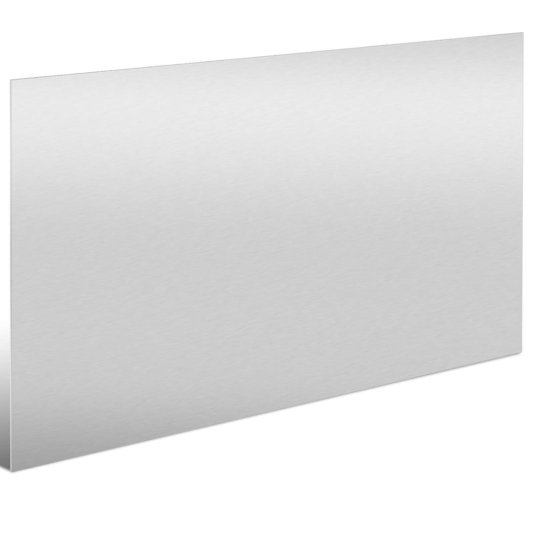 MorningRo 1 Pcs 5052 Aluminum Sheet Metal 18" x 24" Aluminum Plate 1/16 (0.06'') Inch Thickness Rectangle Metal Panels for Industry Crafting Handcraft DIY Projects