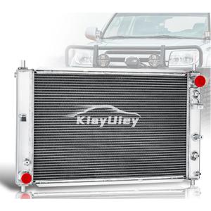 3 Row Full Aluminum Radiator Compatible with 1997 1998 1999 2000 2001 2002 2003 2004 Ford Mustang GT SVT V8 4.6L 5.4L Replacement Car Radiator Auto/Manual