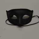 2025 New Masquerade Mask for Men, Venetian Mens Masquerade Mask for Halloween Party Mardi Gras Mascarade Ball (Black)