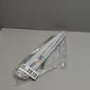 Yafa Home Fashion Heavy Duty Single Standard Adjustable Curtain Rod Hardware Included(White,48"-84")