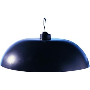 North States Two-Way Squirrel Baffle: Protects Bird Feeders, Hang or Pole Mount (pole sold separately). Adjustable to Fit Poles .5" to 1.25". Large Resin Baffle (15.75 diameter, Gray)