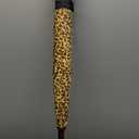 SIEPASA 49/56 Inch Inverted Reverse Upside Down Umbrella, Extra Large Double Canopy Vented Windproof Waterproof Stick Golf Umbrellas with C-shape Handle. (Leopard Print)