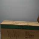 VECELO Upholstered Dining Chairs Set of 6, Modern Accent Parsons with Comfort Seat, Solid Wood Legs w/Rubber Footpads, for Living Room Kitchen, Beige