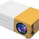 Portable Mini LED Projector, 1080P, Home, Party, Meeting, Theater, Screen Mirroring, Phone Compatible, Upgraded Version