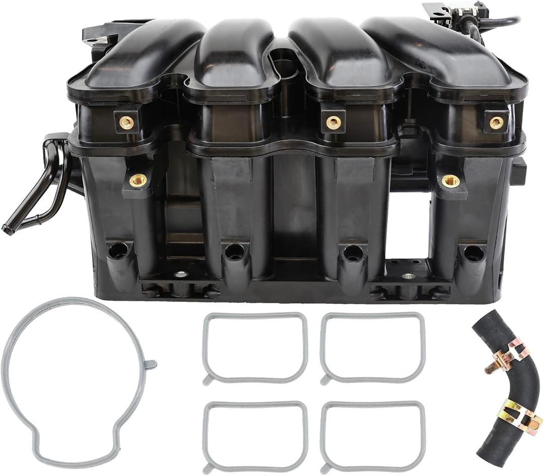 MITZONE Intake Manifold Compatible with Hyundai Sonata 2008-2010 Kia Optima Rondo 2008-2010 2.4L GAS with Gasket Sensor 283102G030