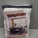 90 Inch Pinch Pleated Linen Curtains 2 Panel Set for Living Room Cream Natural Thick Linen Textured Drapes 90 Inches Long Pinch Pleat Drapes Birch Ivory Semi Sheer Curtain for Dining Bedroom Office