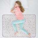 Organic Incontinence Pads for Kids & Toddlers - 5 Layer Waterproof Protectors for Overnight Bed Wetting - Reusable & Washable Pee Pads - Fits Twin to Full Size Beds - 34" x 52" Unicorn