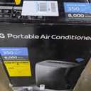 LG 8,000 BTU Smart Portable Air Conditioner, 115V, Cools 350 Sq.Ft. (14' x 25' Room Size), Portable Air Conditioner for Home with Voice Control, Works ThinQ, Amazon Alexa, and Hey Google (Up to 400 Sq. Ft., Gray)