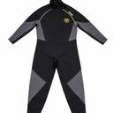 Women Shorty Wetsuit, 3mm Neoprene Wet Suits Back Zip Surfing Diving Swimming Snorkeling (Large, Black)