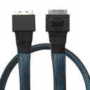 OCuLink PCIe 4.0 Cable, 50cm Male to Male, 8Gbps Data Transfer, SFF-8611 4i Extension Cable for eGPU and SSD
