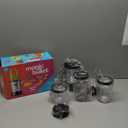 Magic Bullet Personal Blender Set: Bullet Mixer for Smoothies, 250W, Stainless Steel Blades, Dishwasher-Safe Parts