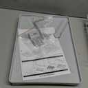 Dish Drying Rack - Expandable Rack, Large Capacity Dish Drainer for Kitchen Counter, Rust-Proof with Utensil Holder, Gray