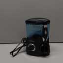 TUREWELL Water Dental Flosser for Teeth/Braces, Water Teeth Cleaner 8 Jet Tips and 10 Pressure Levels, 600ML Large Water Tank Oral Irrigator for Family(Black)