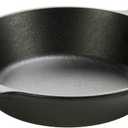 Lodge 8 Inch Pre-Seasoned Cast Iron Skillet - Dual Assist Handles - Use in the Oven, on the Stove, on the Grill, or Over a Campfire - Black