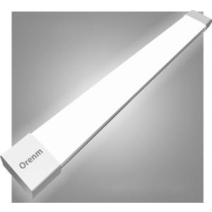 Plug and Play Linkable Waterproof LED Tube Light, 4FT 36W 5000K with Switch Cord, Easy Installed on Ceiling or Wall Without Wiring for Garage, Under Cabinet, Shop Light