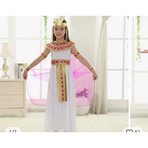 Halloween Cleopatra Princess Dress, M