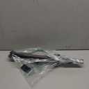 2 Pcs Magnetic Curtain Rods for Metal Door 16 to 28 Inch, 1/2" Multi-use Adjustable Appliance Magnetic Rod for Window Frames, Cabinets, Refrigerators, Dishwashers(Black)