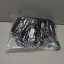 Harrison Howard Horse Care Blankets Shoulder Guard Anti-Rub Shoulder Protector for Horses, Lightweight Stretch Nylon Shoulder Cover with Fleece Padding, Prevents Blanket Rubbing, Black, M