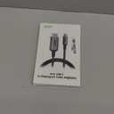 Acer USB C to DisplayPort Cable 6.6 FT (4K@60HZ 2K@165Hz), Type-C to DisplayPort Cord (Sturdy Aluminum, Plug & Play) Thunderbolt 3/4/5 Compatible with MacBook Pro/Air, iPhone 16 Pro/Max, XPS, Surface