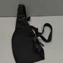 Peicees Water-resist Sling Bag Crossbody Bag for Men Slim Chest Backpack Man Purse Small Shoulder Bag for Travel Hiking