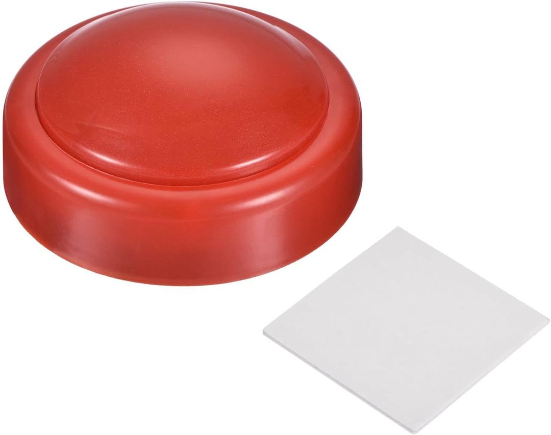 MECCANIXITY Touch Tap Light LED Push Night Light AAA Battery Powered 3.8inch for Closet Cabinet Stair Camping Red Pack of 4