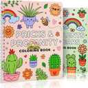 Beautiful Coloring Book Set of 2 for Adult Relaxation - Funny Coloring Books with Floral Designs for a lot of Laughs - The Perfect Stress-Relieving Gift for Women