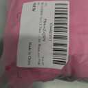 Girl's 2 Piece Summer Outfits Cute Floral Applique Short Sleeve Knitted Top and Pleated Skirt Set (Pink), 4Y