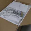 Masupu Nightstand with Charging Station,3-Tier Modern Bedside Night Stand with Storage Drawer and Shelf,Small End Side Table for Bedroom,Living Room,White