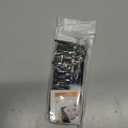 Compatible with Apple Watch Band 49mm 46mm 44mm 45mm 42mm 40mm 38mm 41mm, Stainless Steel iWatch Bands with 2 Pack Tempered Glass Case for Series 11/10/9/Ultra 3 2/8/7/6/5/4/3/2/1/SE for Men (Black)