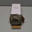 ANRODUO Set of 1 Decorative Throw Pillow Covers 14×36 Inch Soft Linen Fringe Long Farmhouse Boho Vintage Cushion Covers with Tassels Lumbar Pillowcase for Bed Couch Sofa Living Room Decor Olive Green