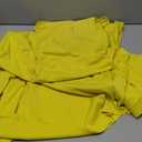 Kaximil Women's Square Neck Corset A Line Maxi Dress Ruffle Ruched Waist Flowy Long Dresses S, Yellow