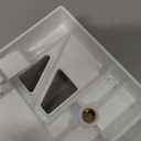 Adjustable Mobile CPU Stand, Ventilated Computer Tower Stand with 4 Caster Wheels Fits Most PC Tower, Under Desk CPU Holder PC Floor Cart Computer Riser for Students and Gamers (White)