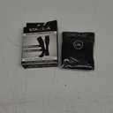 Physix Gear Compression Socks 20-30 mmHg - Men & Women - Running, Nurses, Shin Splints, Flight, Travel (Black) 1 Pair