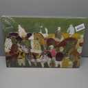 Abstract Equestrian Canvas Wall Art Vintage Farmhouse Rustic Wall Decor Picture Retro Majestic Horse Painting Print Cottage Core Landscape Poster Artwork for for Living Room Bedroom Decorate, Framed (24L''x16W'')