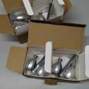 Honoson 4 Pack Dual Head Battery Operated Spotlights Indoor Wireless RGB LED Spot Light with Remote 13 Color Accent Lights with Rotatable Head Stick on Wall Hallway, for Painting Picture(White)