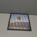 3x3 Picture Frame Black for Tabletop, 3 x 3 Square Photo Frame with Shatter Resistant Plexiglass, Sturdy 3 by 3 Poster Frame, Black