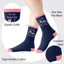 Gifts for Mom Birthday Gifts for Mom Mothers Day Cool Mother Birthday Presents from Daughter from Son 40th 50th 60th 70th Young Moms Elderly Easter Valentines Christmas Xmas Gift Socks (Blue)