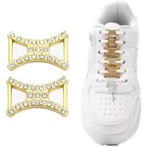 Luxury Rhinestone Shoe jewelry  Colorful Diamond Metal Shoe Accessories, Fashion Buckle Decoration