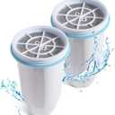 Water Filter Cartridges Replacement Compatible With Zerowater Jug Zr 017 Zp 010, Remove 99.9% Lead, Chlorine, Fluoride, Heavy Metals, Pfoa Pfos, Bpa Free, Tuv Certified, 6 Stage 2 Pack