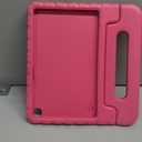 Kids Case for LG G Pad 5 10.1 Tablet, Shockproof Lightweight Convertible Handle Stand Kid-Proof Protection Cover for LG G Pad 5 LM-T600 10.1 Inch 2019 Released, Rose