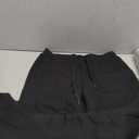 Yeokou Women's Warm Sherpa Lined Athletic Sweatpants Jogger Fleece Pants (Medium, Black)