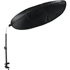 Office Cubicle Shade Cubicle Desk Light Shield to Block Anti-Glare Cover Light Sensitive Professionals Cubicle Light Quick Install Shading Light Shade with Clamp(Leaf)