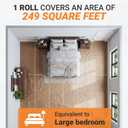 Floor Protection Natural Brown Rosin Paper 18" x 166 ft | USA-Made 7 Mil Heavy-Duty Builders Paper for Painting, Construction, Hardwood Floor Cover from Paint, Dust, Traffic