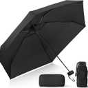 Compact Travel Umbrella with Case - Mini Umbrella for Purse, Small Lightweight &Tiny Design Perfect for Parasol Outdoor Sun&Rain Umbrellas