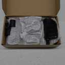 FOVPLUE 1",1.25"Highway Footpegs, Adjustable Highway Peg w/ 3-Piece Clamp for Harley Touring Softail Dyna Sportster models w/25mm-32mm Engine Guard/Tubing,Black#2