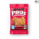 Bobo's Oat Bars PB & Js Strawberry Breakfast Bars, Whole Grains, Vegan Friendly, Kosher, Gluten Free & Non-GMO, 8.4 Ounce (Pack of 6) (EXP 06/15/26)