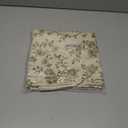 AEIOAE Brown Floral Pillow Covers 18x18 Inch Set of 2, Chinoiserie Cream Vintage Flower Throw Pillows Case, Boho Spring Outdoor Decorative Farmhouse Decor Cushion Covers for Home Sofa Bed Couch