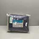 Comfort Spaces Quilt Set Trendy Casual Fun, Vibrant Color Design, Hypoallergenic All Season, Lightweight Coverlet Bedspread Cozy Kids Bedding & Sham Full/Queen Verone White Blue Stripe 3 Piece