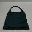 SUUKSESS Women Halter Tank Tops Double Lined Backless Y2K Trendy Going Out Tops 
(Dark Green, S)