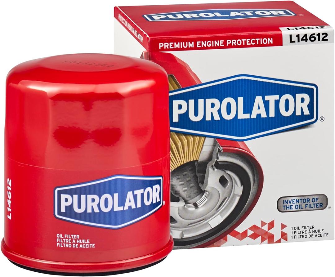 Purolator L14612 Premium Engine Protection Spin On Oil Filter Compatible With Nissan Altima, Rogue, Sentra, Murano, Versa, Maxima, Mazda 3, CX-5, CX-9, CX-30, 6, INFINITI QX60 and Q50
